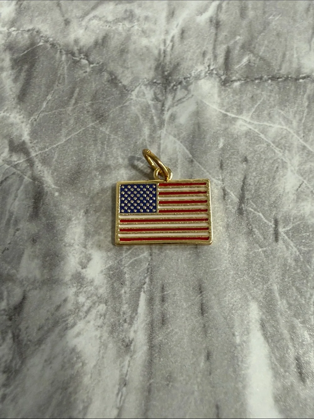 18 Pc Enamel Charm Lot Hearts Dove Lock Flag Floral Evil Eye Gold Tone New